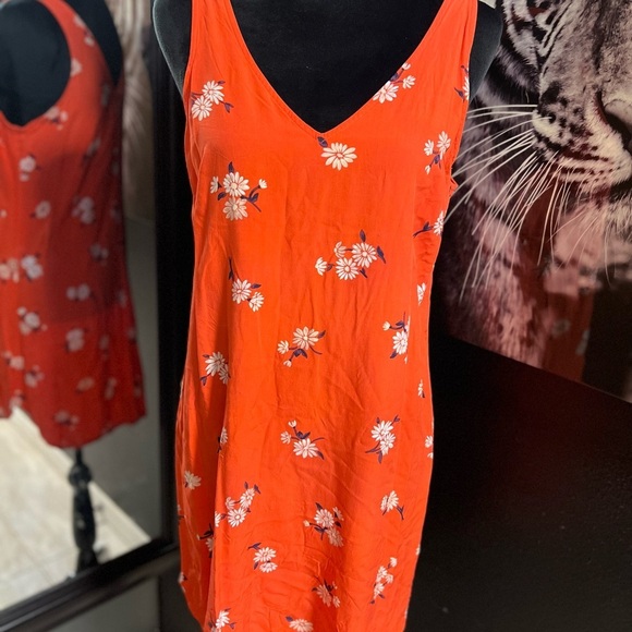 🔥3 for $25🔥 EUC-OLD NAVY CUTE ORANGE SUN DRESS SZ M - Picture 5 of 6